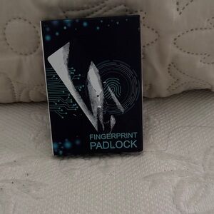 Fingerprint Padlock - Black